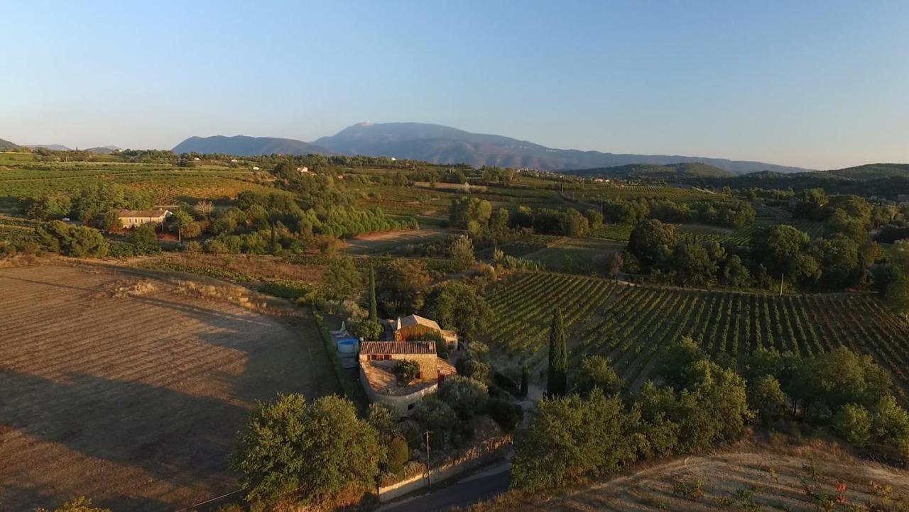 Maison Bijoux-De-Provence "Lavande" Puyméras Exteriör bild